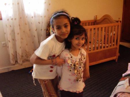 mes deux niece nezha et imane